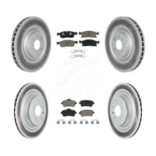 Charger l'image dans la galerie, Front Rear Coat Brake Rotor Ceramic Pad Kit For Mercedes-Benz GLS450 GL450 GL350