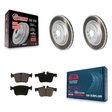 Load image into Gallery viewer, Rear Coated Brake Rotor Ceramic Pad Kit For Land Rover Jaguar F-Pace Range Velar