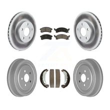 Charger l'image dans la galerie, Front Rear Coat Brake Rotors Ceramic Pad Drum Kit For Chevrolet Cavalier Pontiac