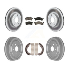 Load image into Gallery viewer, Front Rear Coated Disc Brake Rotor Ceramic Pad &amp; Drum Kit For Chevrolet Cavalier