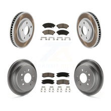 Load image into Gallery viewer, Front Rear Coat Brake Rotor Ceramic Pad Kit For Buick Century Pontiac Grand Prix