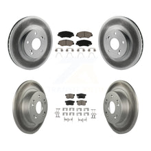 Charger l'image dans la galerie, Front Rear Coat Brake Rotor Ceramic Pad Kit For 05 Honda Accord Hybrid with 3.0L