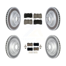 Load image into Gallery viewer, Front Rear Coated Brake Rotor Ceramic Pad Kit For Tesla S X With Brembo Calipers