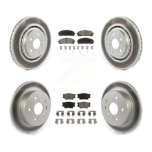Charger l'image dans la galerie, [Front+Rear] 2022 Toyota Camry TRD Premium Coated Rotors &amp; Ceramic Pads Brake Kit For Max Braking