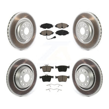 Charger l&#39;image dans la galerie, [Front+Rear] 2019-2020 Audi A3 Quattro Premium Coated Rotors &amp; Ceramic Pads Brake Kit For Max Braking