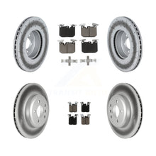 Load image into Gallery viewer, Front Rear Coated Brake Rotor Ceramic Pad Kit For BMW 335i xDrive 330i 435i 340i