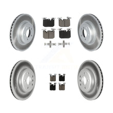 Load image into Gallery viewer, Front Rear Coated Brake Rotor Ceramic Pad Kit For BMW 335i xDrive 330i 435i 340i
