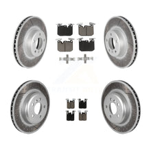 Load image into Gallery viewer, Front Rear Coated Brake Rotor Ceramic Pad Kit For BMW 330i 328i 428i xDrive Gran