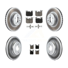 Load image into Gallery viewer, Front Rear Coated Disc Brake Rotors And Ceramic Pads Kit For BMW 428i