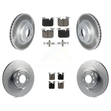 Load image into Gallery viewer, Front Rear Coated Disc Brake Rotor And Ceramic Pad Kit For BMW 230i xDrive M240i