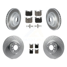 Load image into Gallery viewer, Front Rear Coated Disc Brake Rotor And Ceramic Pad Kit For BMW 230i xDrive M240i