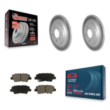 Charger l'image dans la galerie, [Rear] 2022-2023 Hyundai Kona AWD Premium Coated Rotors &amp; Ceramic Pads Brake Kit For Max Braking