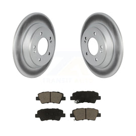 [Rear] 2022-2023 Hyundai Kona FWD with 1.6L Premium Coated Rotors & Ceramic Pads Brake Kit For Max Braking