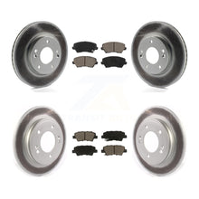 Load image into Gallery viewer, Front Rear Coated Disc Brake Rotors And Ceramic Pads Kit For Hyundai Veloster