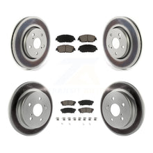 Load image into Gallery viewer, Front Rear Coated Disc Brake Rotors And Ceramic Pads Kit For Toyota C-HR