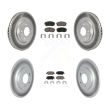 Charger l&#39;image dans la galerie, [Front+Rear] 2019 Kia Niro EV Premium Coated Rotors &amp; Ceramic Pads Brake Kit For Max Braking