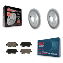 Charger l'image dans la galerie, Rear Coat Disc Brake Rotor Ceramic Pad Kit For Kia Hyundai Niro EV Kona Electric
