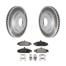 Load image into Gallery viewer, Front Coated Brake Rotor &amp; Ceramic Pad Kit For Chevrolet Pontiac Grand Am Malibu