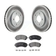 Load image into Gallery viewer, Front Coated Disc Brake Rotor Ceramic Pad Kit For Buick Rendezvous Pontiac Aztek