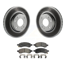 Load image into Gallery viewer, Front Coated Brake Rotor Ceramic Pad Kit For Chevrolet Trailblazer GMC Envoy EXT