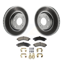 Charger l&#39;image dans la galerie, Front Coated Brake Rotor Ceramic Pad Kit For Chevrolet Trailblazer GMC EXT Envoy