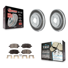 Charger l'image dans la galerie, Front Coated Brake Rotor Ceramic Pad Kit For Chevrolet Cobalt Saturn Ion Pontiac