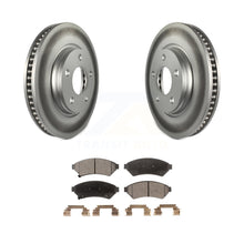 Charger l&#39;image dans la galerie, Front Coated Brake Rotor &amp; Ceramic Pad Kit For Pontiac Grand Prix Buick LaCrosse