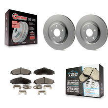 Load image into Gallery viewer, Front Coat Disc Brake Rotors Ceramic Pad Kit For Chevrolet Corvette Cadillac XLR