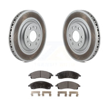 Load image into Gallery viewer, Front Coated Disc Brake Rotors And Ceramic Pads Kit For 2004-2009 Cadillac SRX