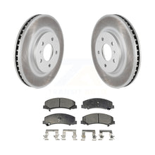 Load image into Gallery viewer, Front Coat Brake Rotors Ceramic Pad Kit For Chevrolet Impala Buick Lucerne Monte