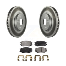 Charger l&#39;image dans la galerie, Front Coat Brake Rotors Ceramic Pad Kit For Chevrolet Equinox GMC Terrain Malibu