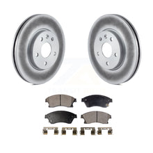 Charger l&#39;image dans la galerie, Front Coated Disc Brake Rotors Ceramic Pad Kit For Chevrolet Cruze Sonic Limited