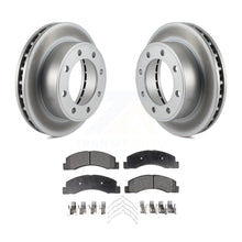 Load image into Gallery viewer, Front Coat Brake Rotor Ceramic Pad Kit For Ford F-250 Super Duty F-350 Excursion