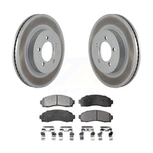 Load image into Gallery viewer, Front Coated Brake Rotor &amp; Ceramic Pad Kit For Ford Explorer Mercury Mountaineer