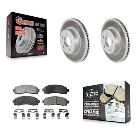 Front Coat Brake Rotor Ceramic Pad Kit For Ford Ranger Explorer Sport Trac Mazda