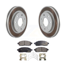 Load image into Gallery viewer, Front Coated Disc Brake Rotor Ceramic Pad Kit For Ford F-150 Lincoln Mark LT 4WD