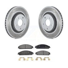 Charger l&#39;image dans la galerie, Front Coat Brake Rotors Ceramic Pad Kit For Ford Five Hundred Freestyle Taurus X