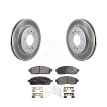 Load image into Gallery viewer, Front Coated Brake Rotor &amp; Ceramic Pad Kit For 2009 Ford F-150 With 6 Lug Wheels