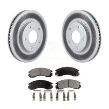 Load image into Gallery viewer, Front Coated Disc Brake Rotor &amp; Ceramic Pad Kit For 2000 Mitsubishi Eclipse 3.0L