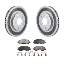 Load image into Gallery viewer, Front Coated Brake Rotors Ceramic Pad Kit For Mitsubishi Galant Chrysler Sebring