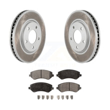 Load image into Gallery viewer, Front Coat Brake Rotors Ceramic Pad Kit For Dodge Grand Caravan Chrysler Voyager