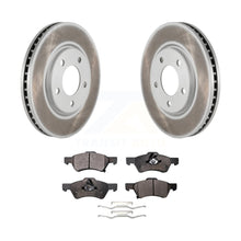 Charger l&#39;image dans la galerie, Front Coated Brake Rotor Ceramic Pad Kit For Dodge Grand Caravan Chrysler Town &amp;