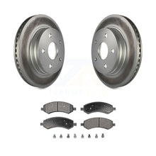 Load image into Gallery viewer, Front Coat Brake Rotors Ceramic Pad Kit For Ram 1500 Dodge Classic Durango Aspen