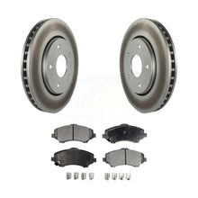 Charger l&#39;image dans la galerie, Front Coated Brake Rotor Ceramic Pad Kit For Dodge Grand Caravan Chrysler Town &amp;