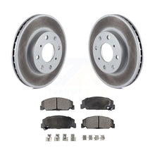 Load image into Gallery viewer, Front Coated Disc Brake Rotors And Ceramic Pads Kit For Honda Civic del Sol CRX