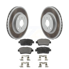 Load image into Gallery viewer, Front Coated Disc Brake Rotors And Ceramic Pads Kit For 2001-2003 Toyota Prius