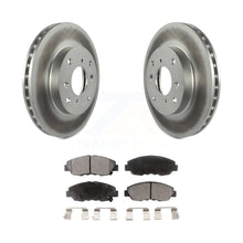 Load image into Gallery viewer, Front Coated Disc Brake Rotors And Ceramic Pads Kit For Honda Accord Acura CL