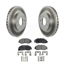 Load image into Gallery viewer, Front Coated Disc Brake Rotor &amp; Ceramic Pad Kit For 1993-1994 Honda Prelude VTEC