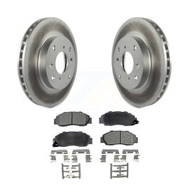 [Front] 1993-1994 Honda Prelude VTEC Premium Coated Rotors & Ceramic Pads Brake Kit For Max Braking