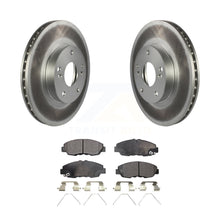 Load image into Gallery viewer, Front Coated Disc Brake Rotors Ceramic Pad Kit For 2014-2015 Honda Civic Touring